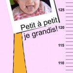Banni&egrave;re photo et toise de croissance Obernai 3