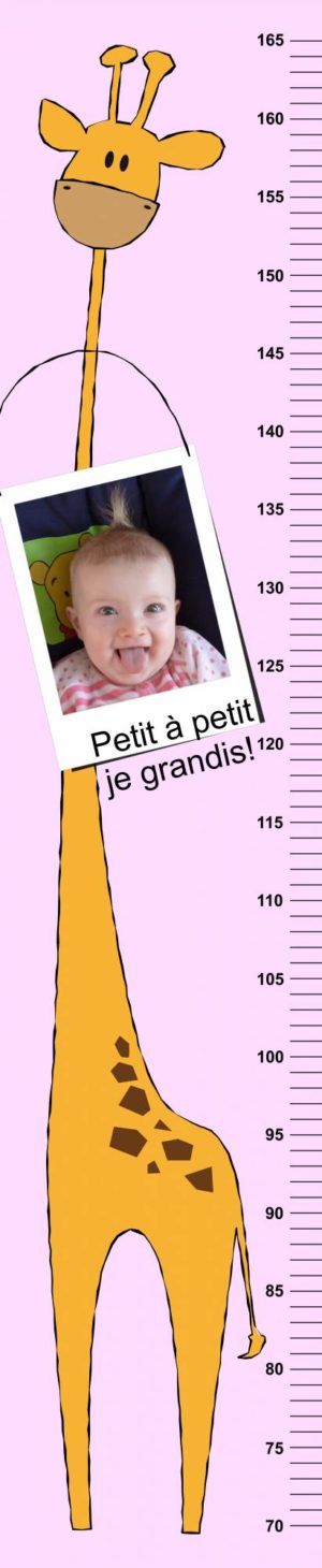 Bannières photos et toises de croissance