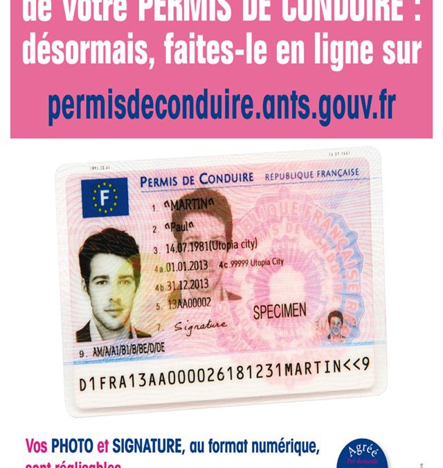 Demande de Permis de conduire d&eacute;mat&eacute;rialis&eacute; en Alsace, dans le Bas-Rhin et dans le Haut-Rhin Wintzenheim