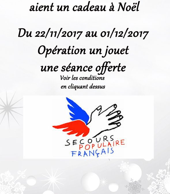 Pour que tous les enfants aient un cadeau &agrave; No&euml;l!! Chez photo pulicano Obernai
