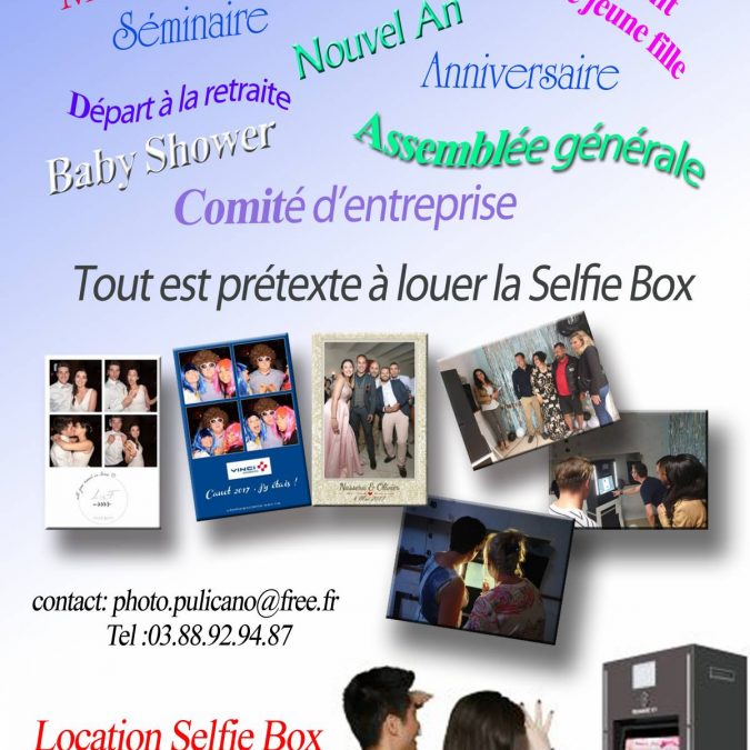 Location de la selfie box Wintzenheim