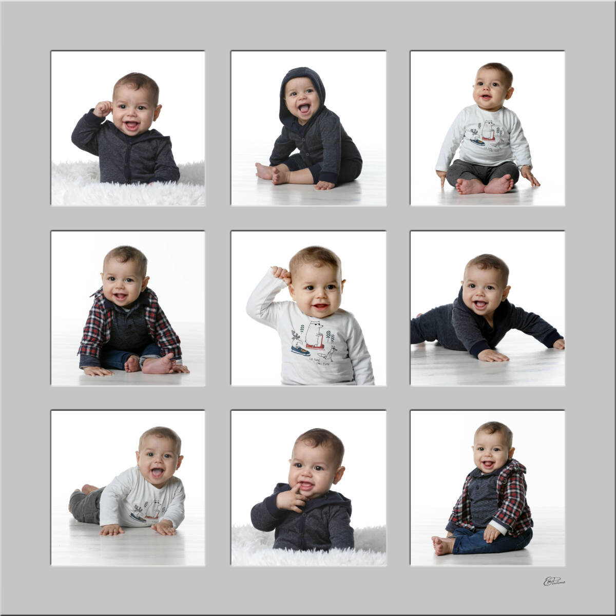 CADRE 60X60 9 PETITS CARRES | Pulicano SARL Portrait de grossesse, naissance, enfant, famille, corporate, couple, so sexy, animaux Barr 18
